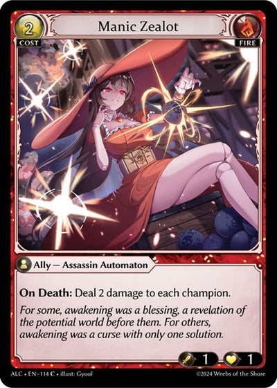 Manic Zealot (114) (Alchemical Revolution)