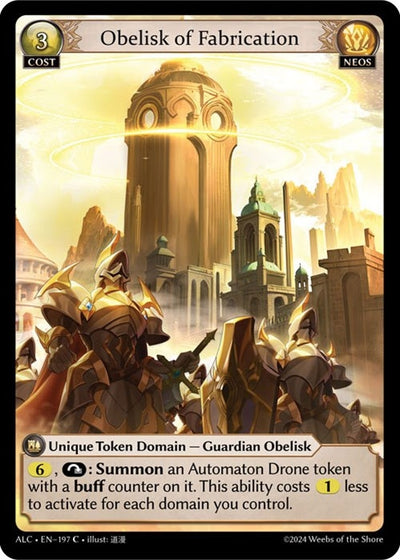 Obelisk of Fabrication (197) (Alchemical Revolution)