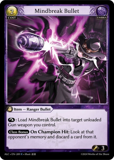 Mindbreak Bullet (209) (Alchemical Revolution)