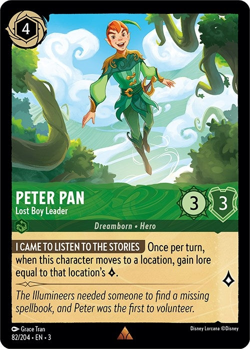 Peter Pan - Lost Boy Leader (82) (3) - Disney Lorcana Single