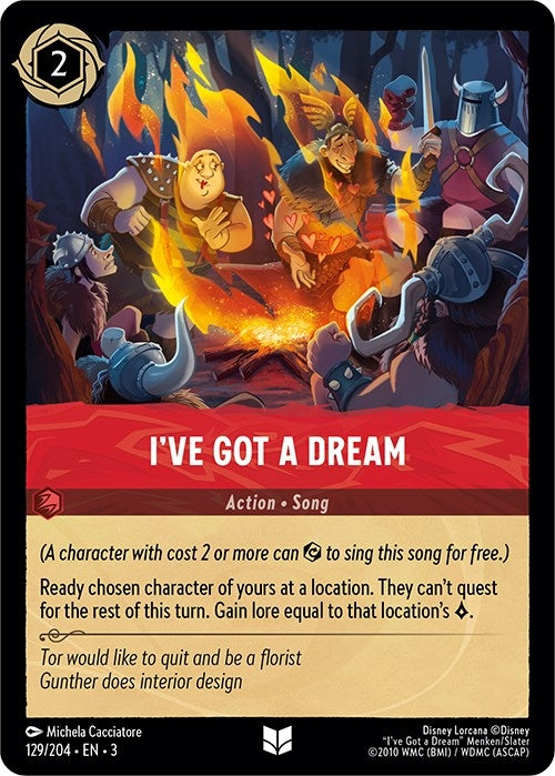 I’ve Got a Dream (129) (3) - Disney Lorcana Single