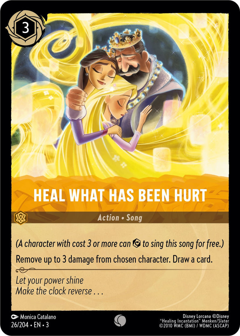 Heal What Has Been Hurt (26) (3) - Disney Lorcana Single