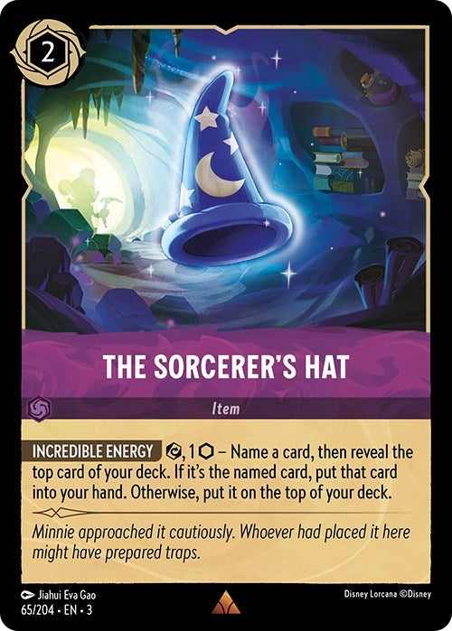 The Sorcerer’s Hat (65) (3) - Disney Lorcana Single