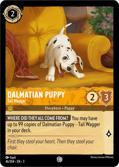 Dalmatian Puppy - Tail Wagger (4b/204) (4b/204) [Into the Inklands]