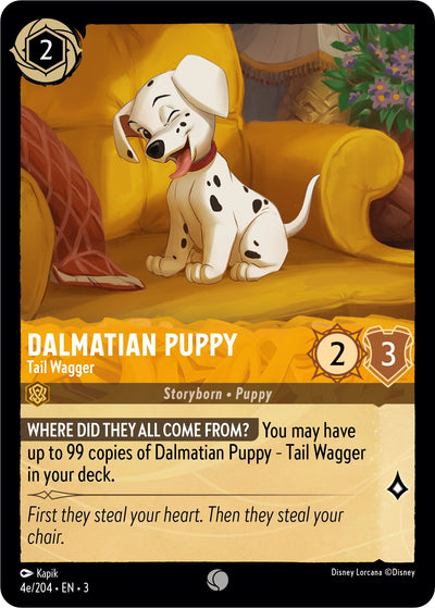Dalmatian Puppy - Tail Wagger (4e/204) (4e/204) [Into the Inklands]