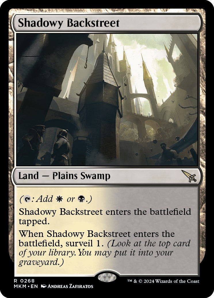 Shadowy Backstreet (268) [MKM] - MTG Single
