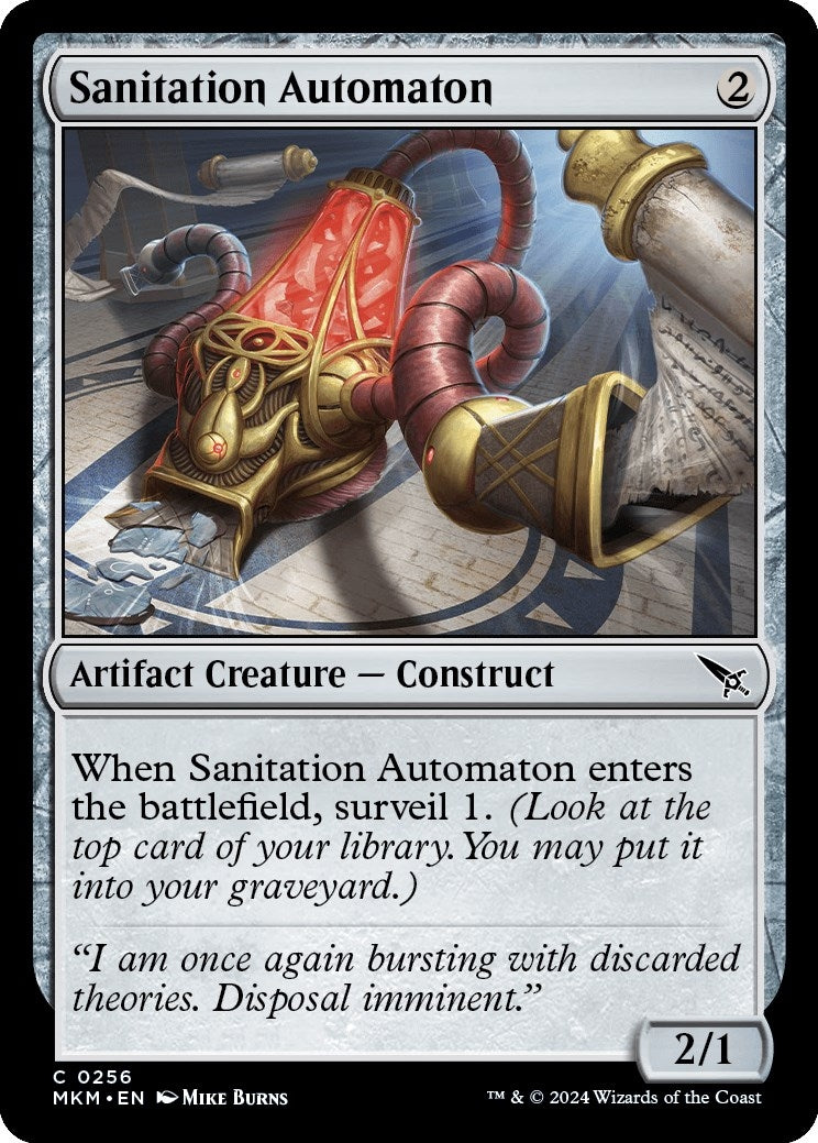 Sanitation Automaton (256) [MKM] - MTG Single