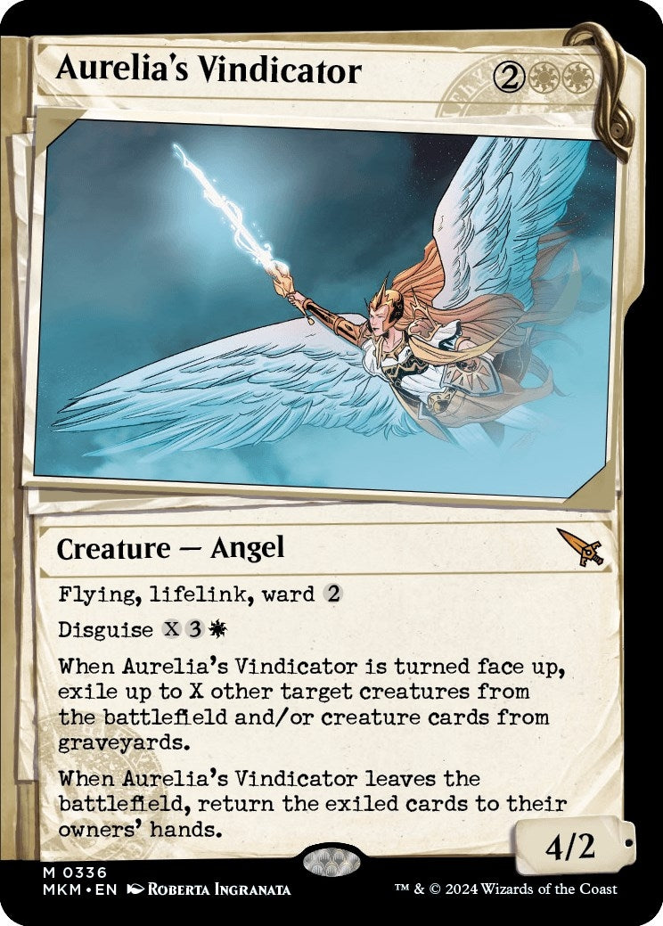 Aurelia’s Vindicator (Showcase) (336) [MKM] - MTG Single