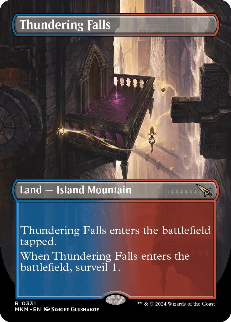 Thundering Falls (Borderless) (331) [MKM] - MTG Single
