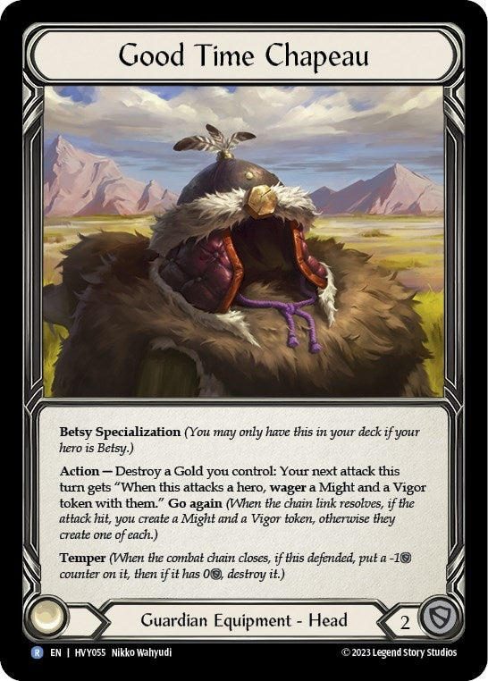 Good Time Chapeau (55) [HVY] - Flesh and Blood TCG Single