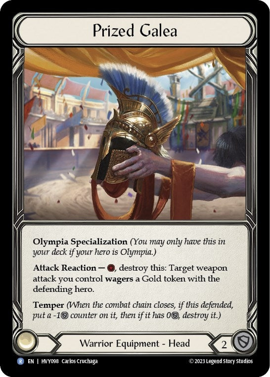Prized Galea (98) [HVY] - Flesh and Blood TCG Single