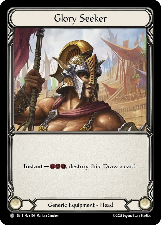 Glory Seeker (196) [HVY] - Flesh and Blood TCG Single