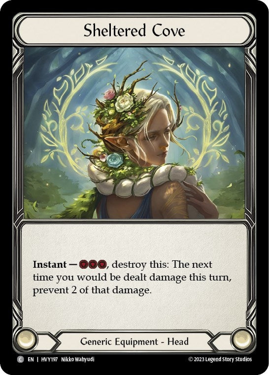 Sheltered Cove (197) [HVY] - Flesh and Blood TCG Single