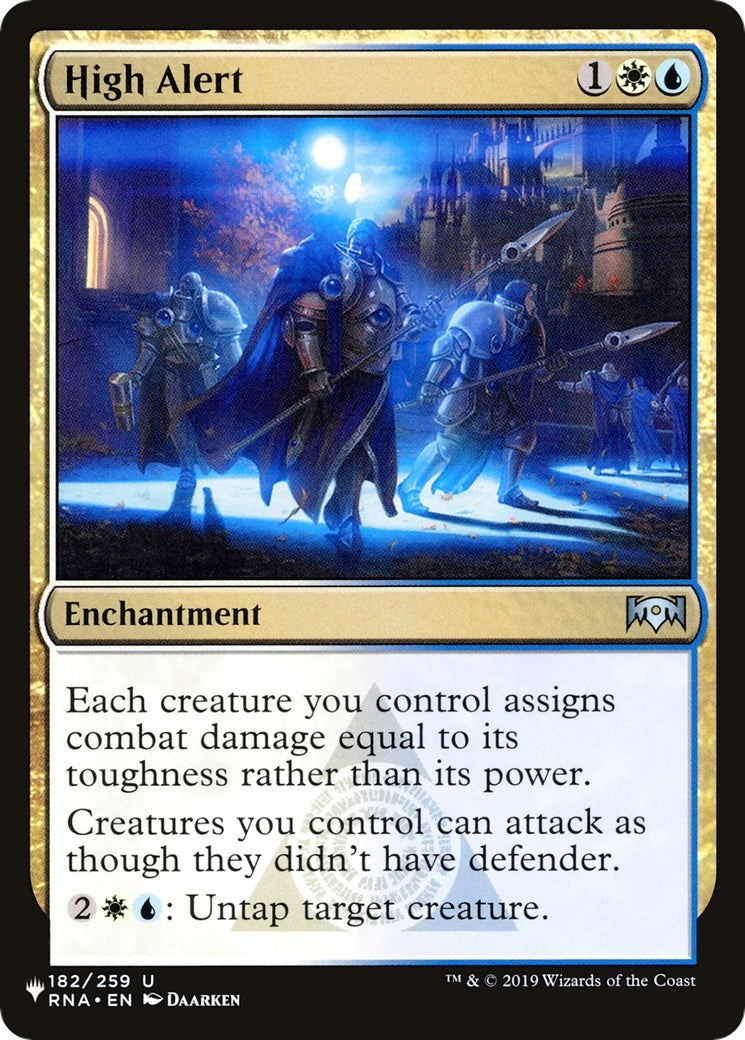 High Alert (182) [LIST] - MTG Single