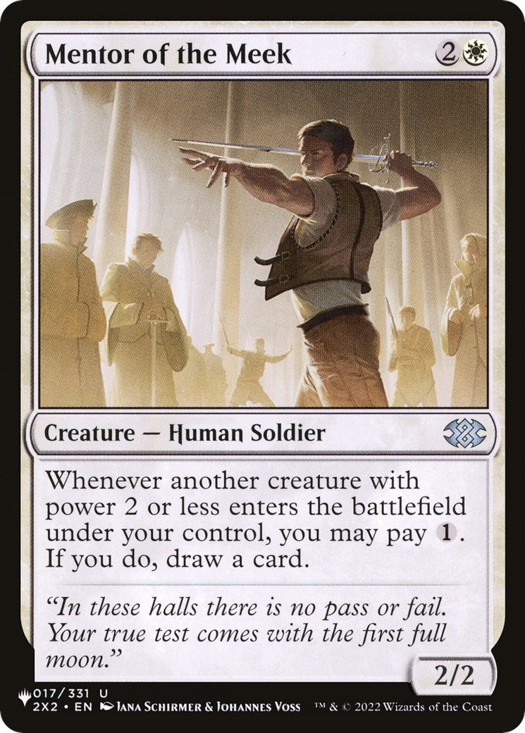 Mentor of the Meek (17) [LIST] - MTG Single