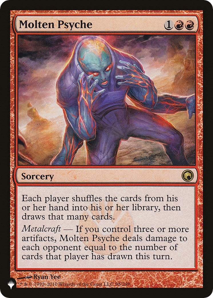 Molten Psyche (98) [LIST] - MTG Single