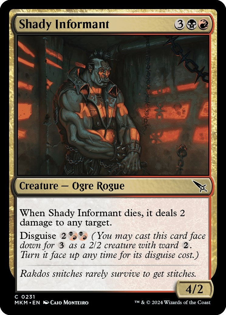 Shady Informant (231) [MKM] - MTG Single