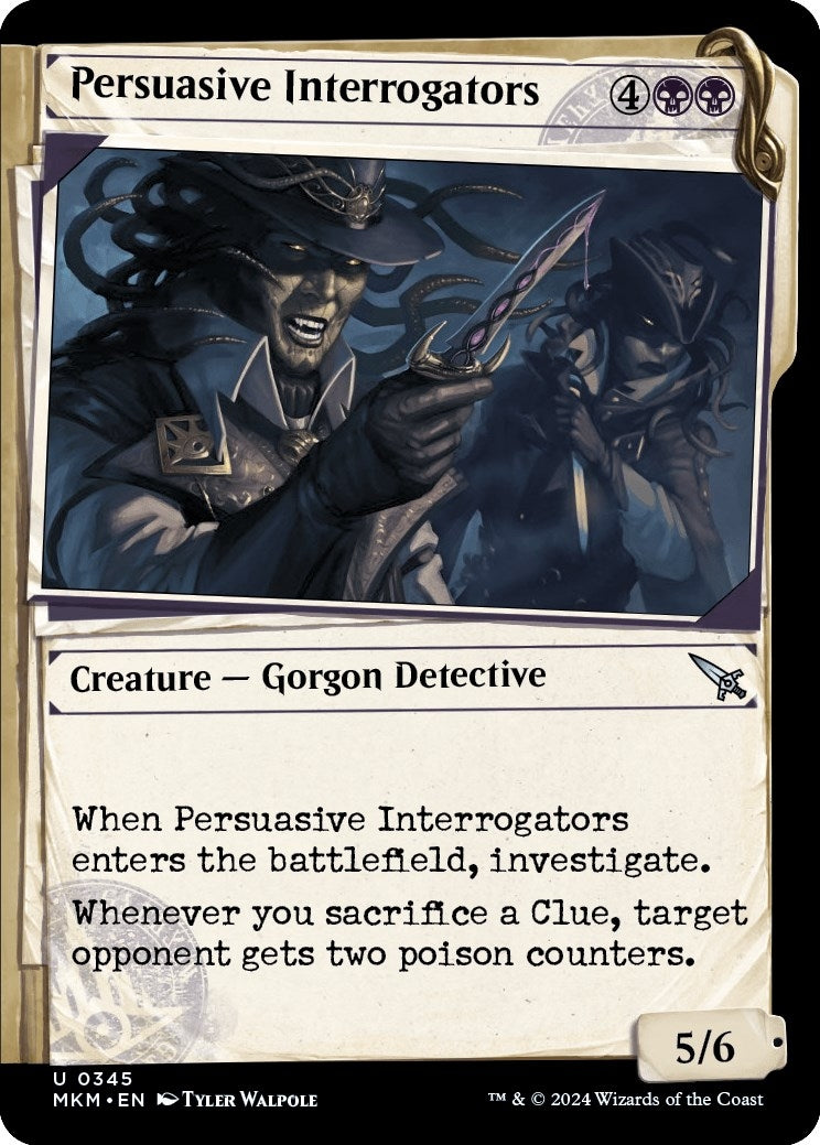 Persuasive Interrogators (Showcase) (345) [MKM] - MTG Single