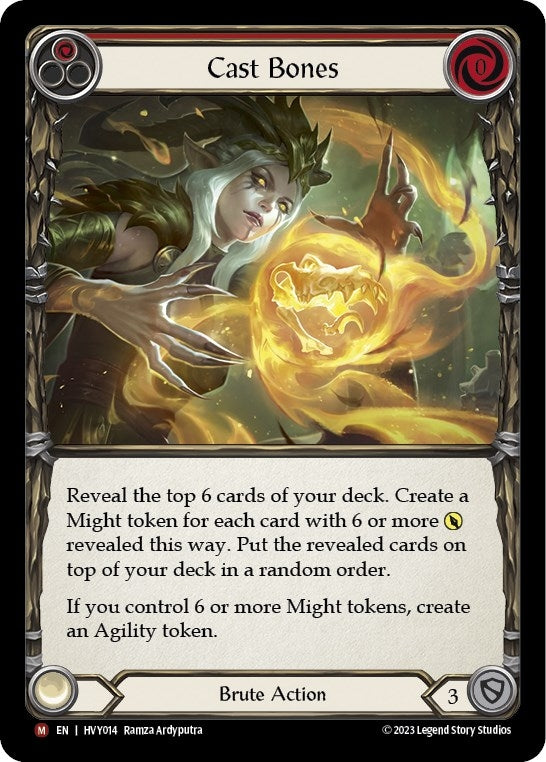 Cast Bones (14) [HVY] - Flesh and Blood TCG Single