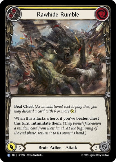 Rawhide Rumble (Yellow) (24) [HVY]