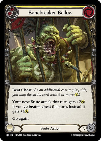 Bonebreaker Bellow (Yellow) (42) [HVY]
