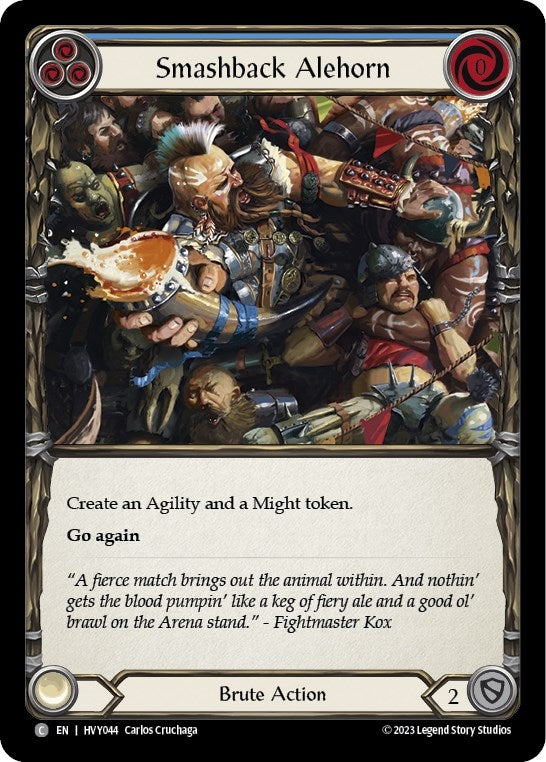Smashback Alehorn (44) [HVY] - Flesh and Blood TCG Single
