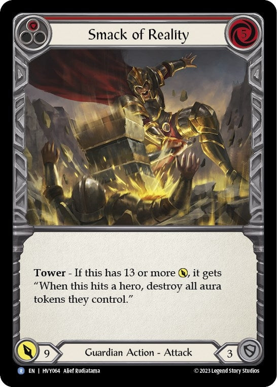 Smack of Reality (64) [HVY] - Flesh and Blood TCG Single
