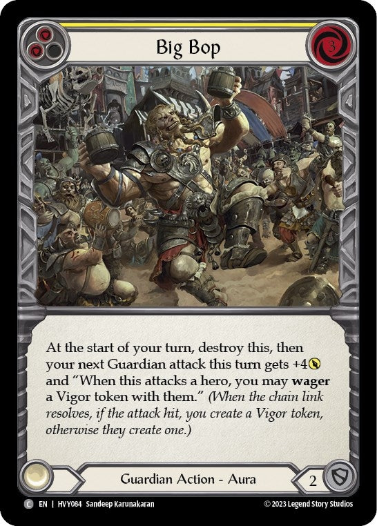 Big Bop (Yellow) (84) [HVY] - Flesh and Blood TCG Single