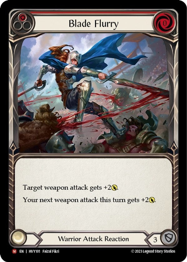 Blade Flurry (101) [HVY] - Flesh and Blood TCG Single