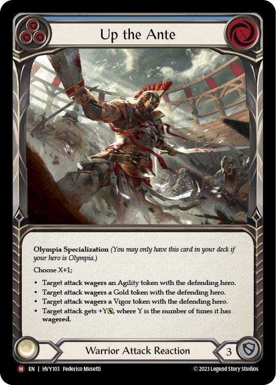 Up the Ante (103) [HVY] - Flesh and Blood TCG Single