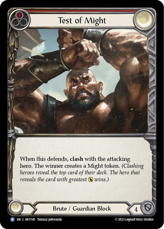 Test of Might (141) [HVY] - Flesh and Blood TCG Single