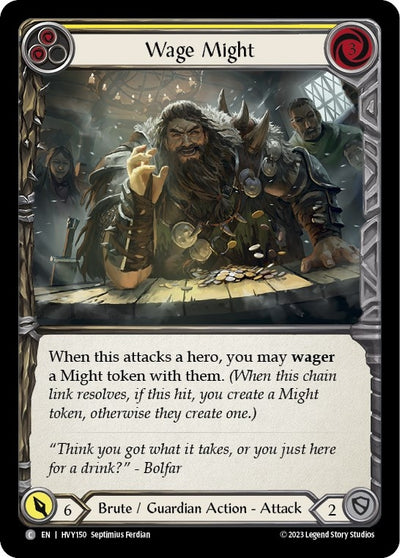 Wage Might (Yellow) (150) [HVY]