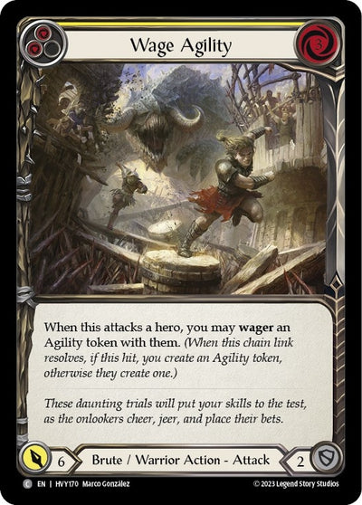 Wage Agility (Yellow) (170) [HVY]