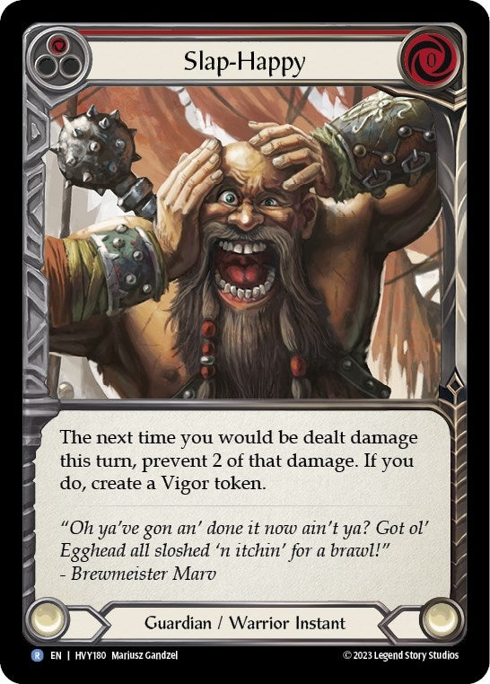 Slap-Happy (180) [HVY] - Flesh and Blood TCG Single