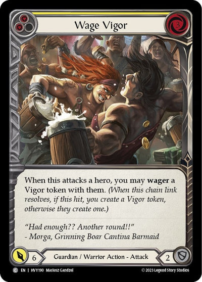 Wage Vigor (Yellow) (190) [HVY]