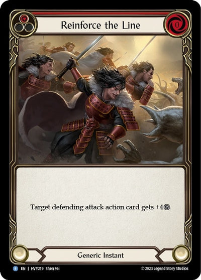 Reinforce the Line (Red) (219) [HVY]