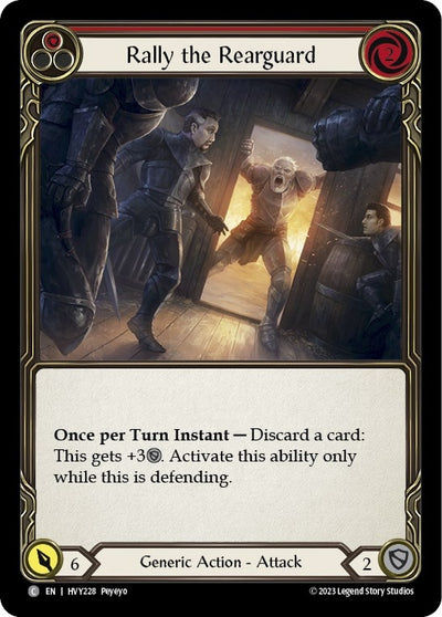 Rally the Rearguard (Red) (228) [HVY]