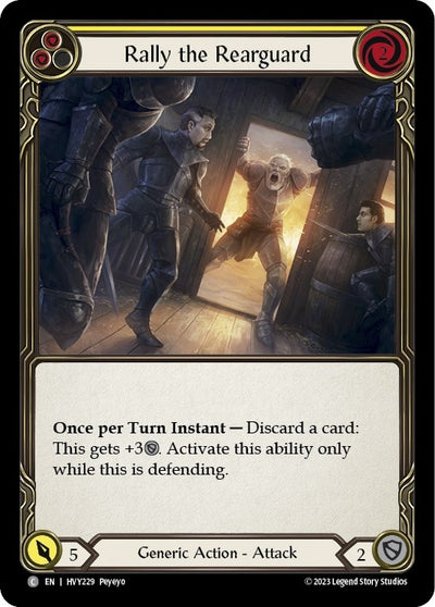 Rally the Rearguard (Yellow) (229) [HVY]