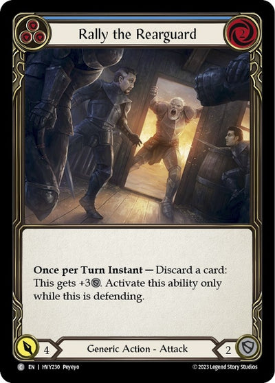 Rally the Rearguard (Blue) (230) [HVY]