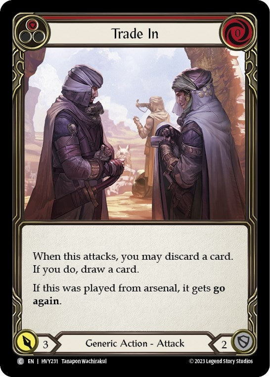 Trade In (Red) (231) [HVY] - Flesh and Blood TCG Single