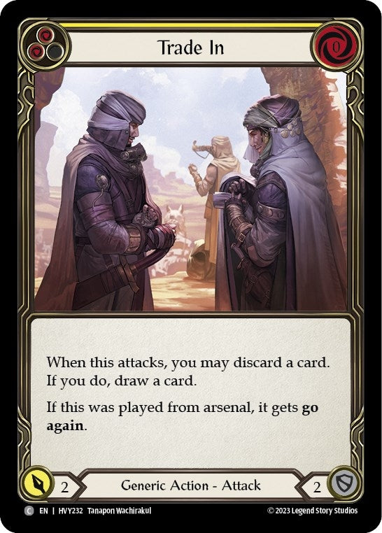 Trade In (Yellow) (232) [HVY] - Flesh and Blood TCG Single