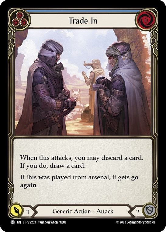 Trade In (Blue) (233) [HVY] - Flesh and Blood TCG Single