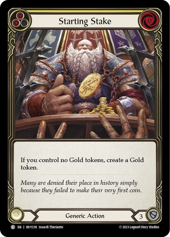 Starting Stake (238) [HVY] - Flesh and Blood TCG Single