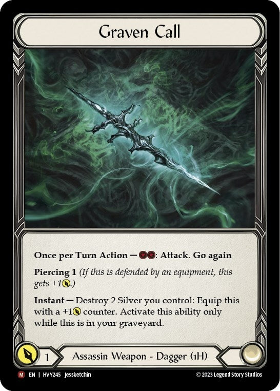 Graven Call (245) [HVY] - Flesh and Blood TCG Single