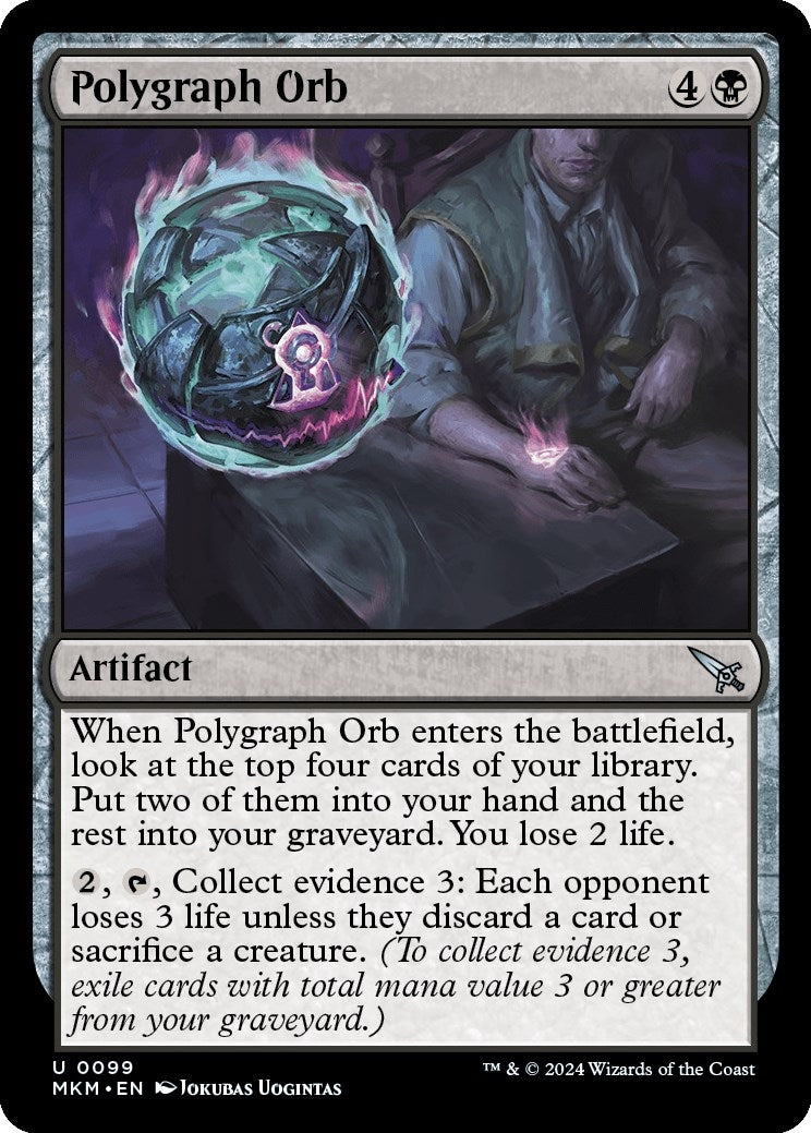 Polygraph Orb (99) [MKM] - MTG Single