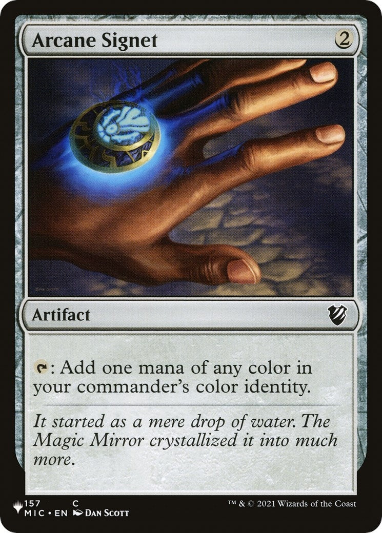 Arcane Signet (MIC) (157) [LIST] - MTG Single