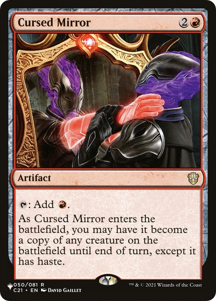 Cursed Mirror (50) [LIST] - MTG Single