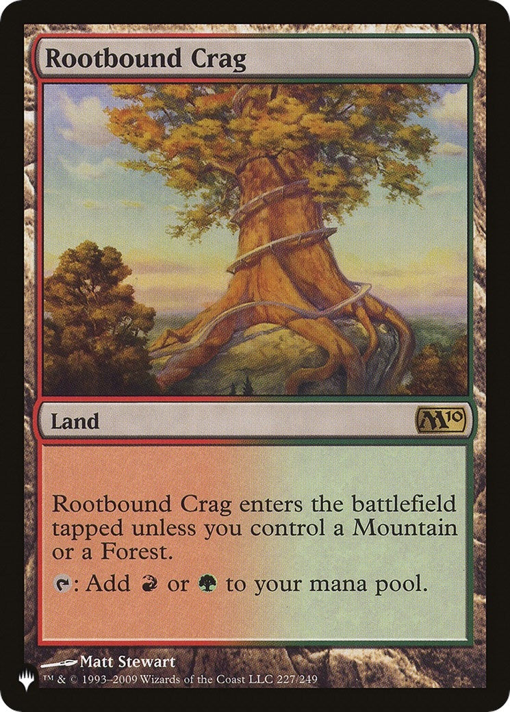 Rootbound Crag (227) [LIST] - MTG Single