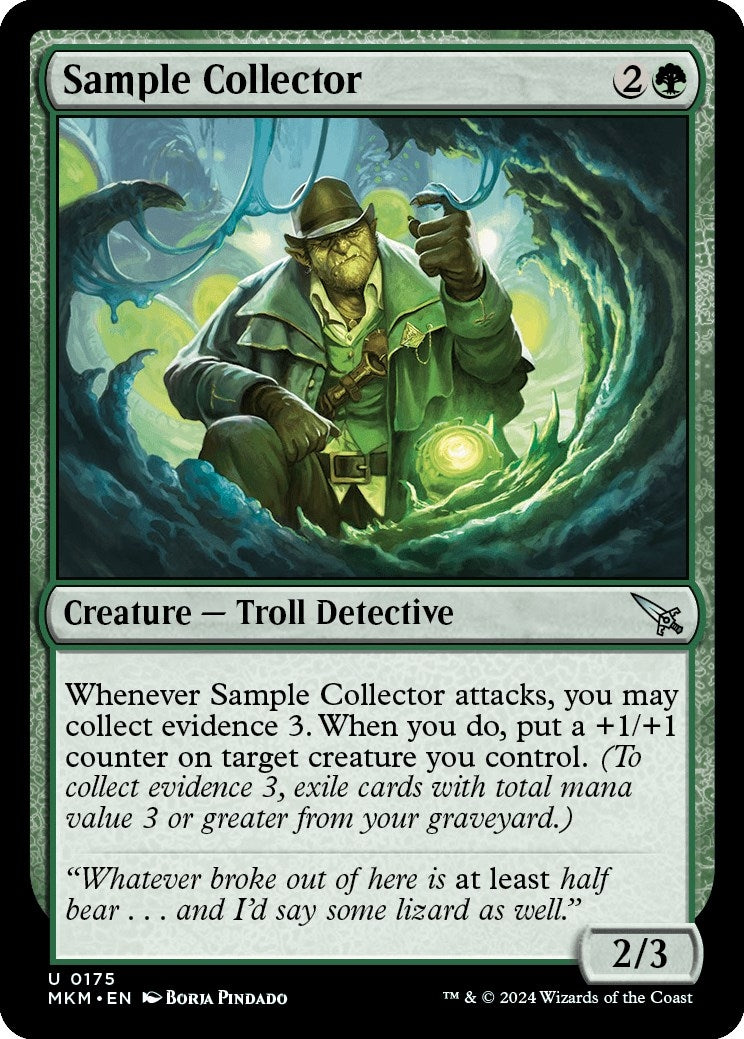 Sample Collector (175) [MKM] - MTG Single