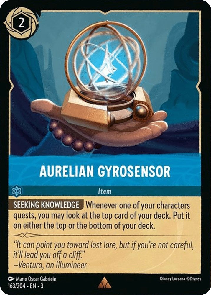 Aurelian Gyrosensor (163) (3) - Disney Lorcana Single
